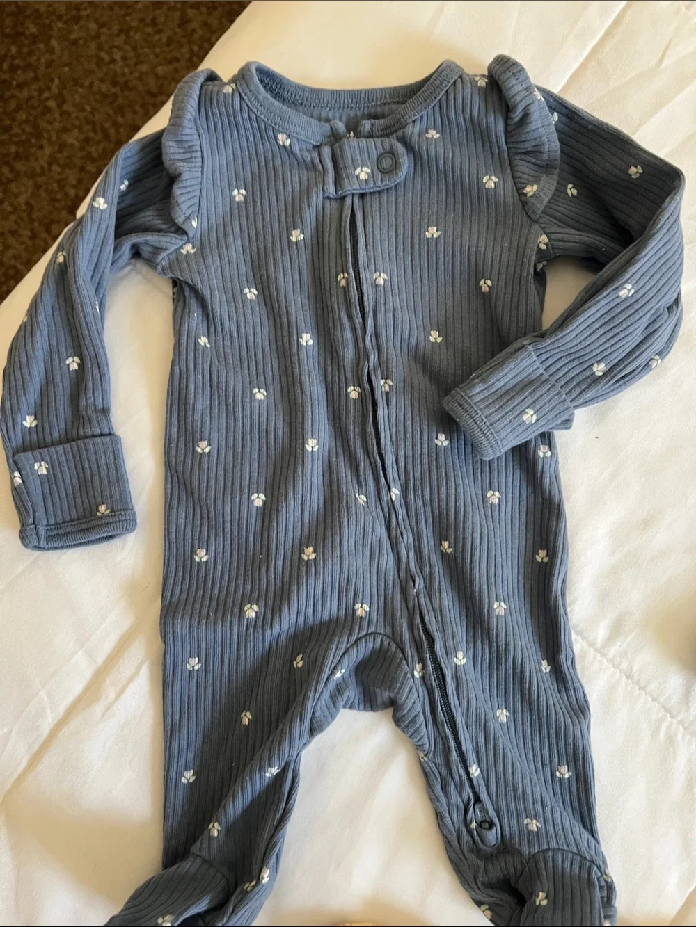 Three Carter's Footed One-Piece Pajama